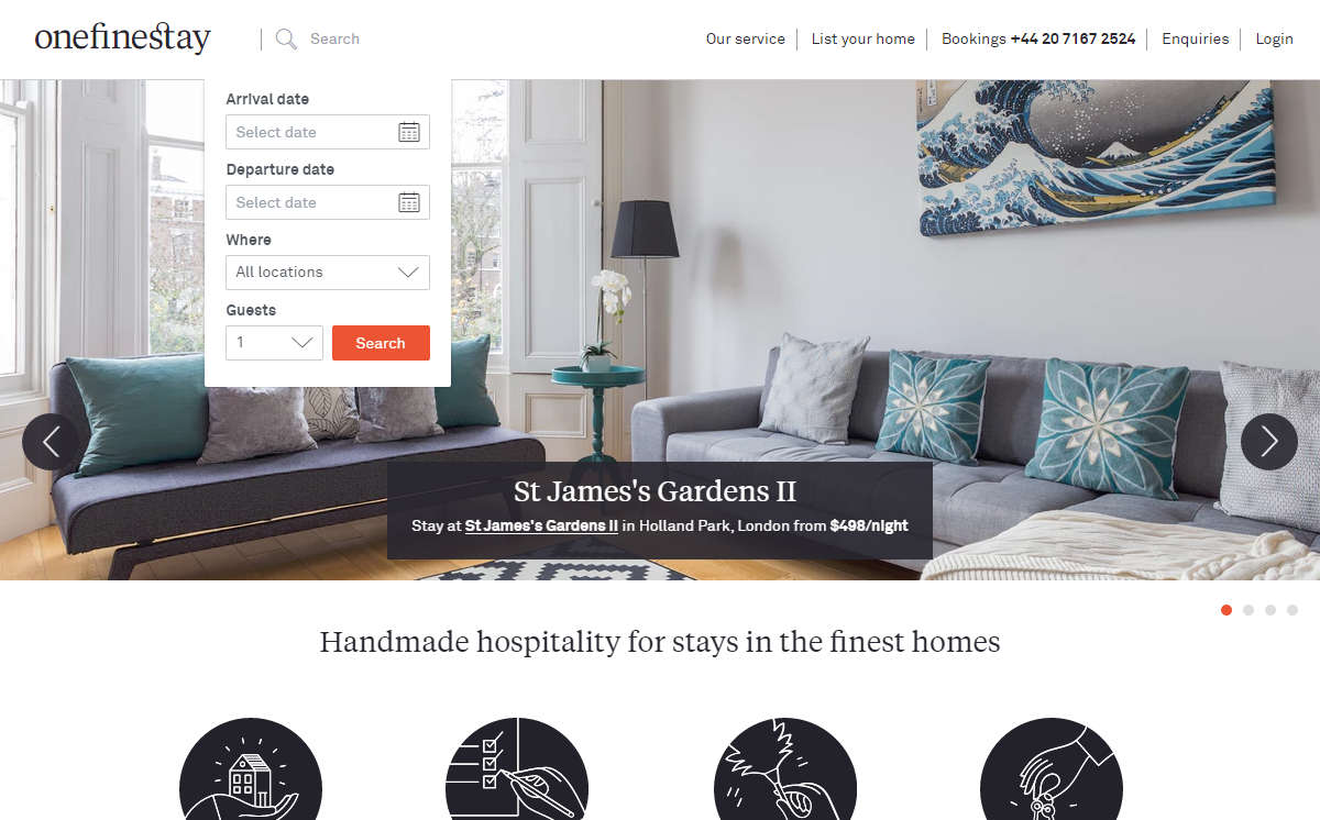 onefinestay