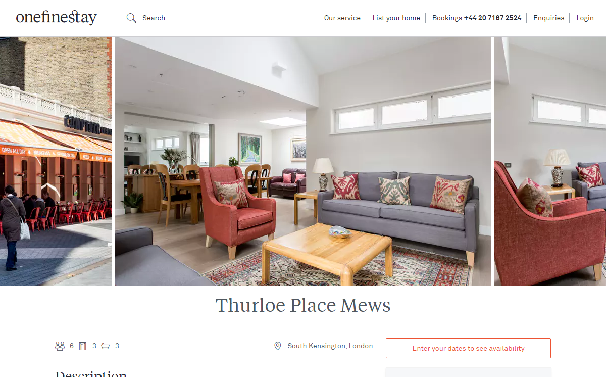 onefinestay