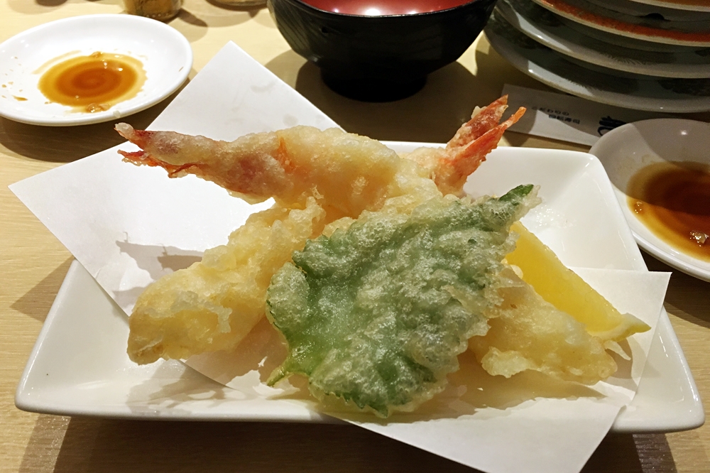 まぐろ人の天ぷら