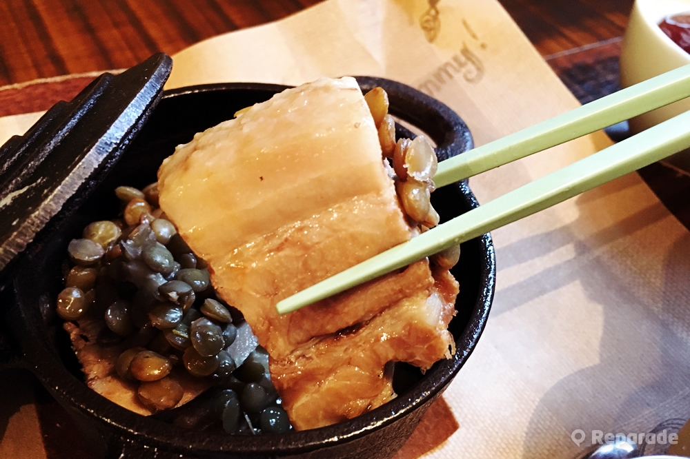 オーケストラ吉祥寺の豚肉とレンズ豆の煮込み