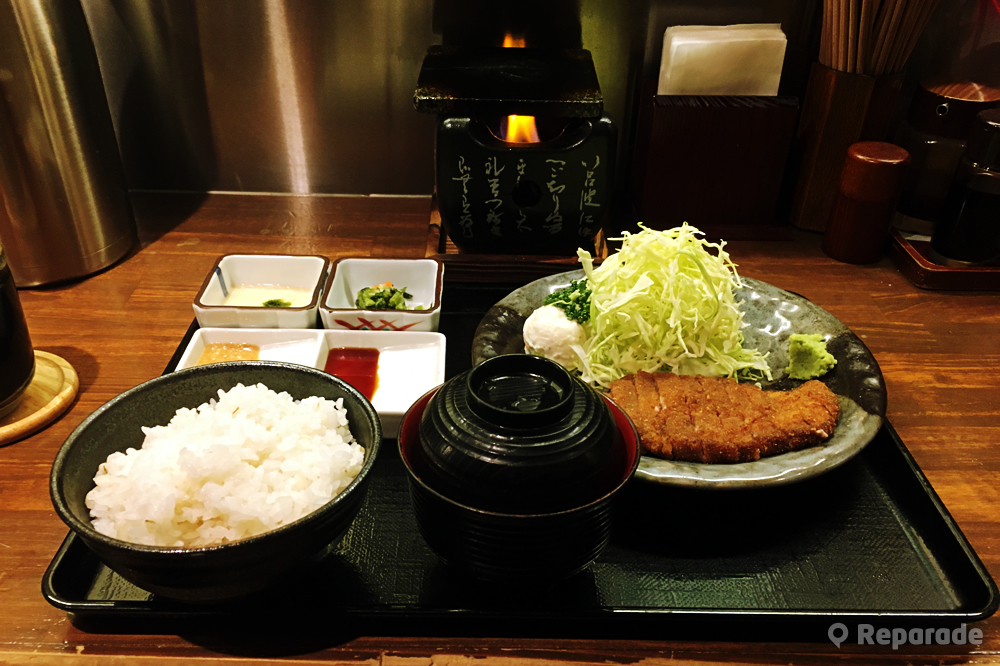 牛かつ定食