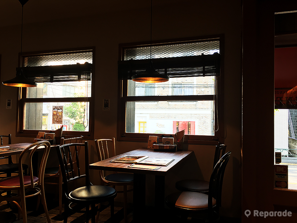 いい感じの店内
