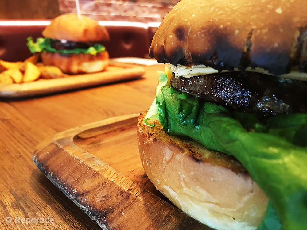 ハンバーガーの中身