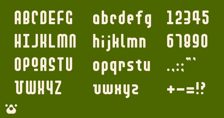 Follana Font 文字一覧